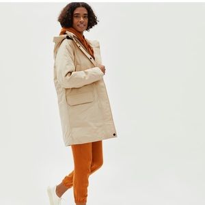 Everlanne Re:Down Parka, NWT Size S